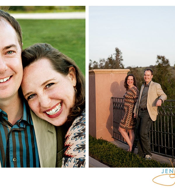 Itty-bity engagement session at the Grand Del Mar – Julia & Pete