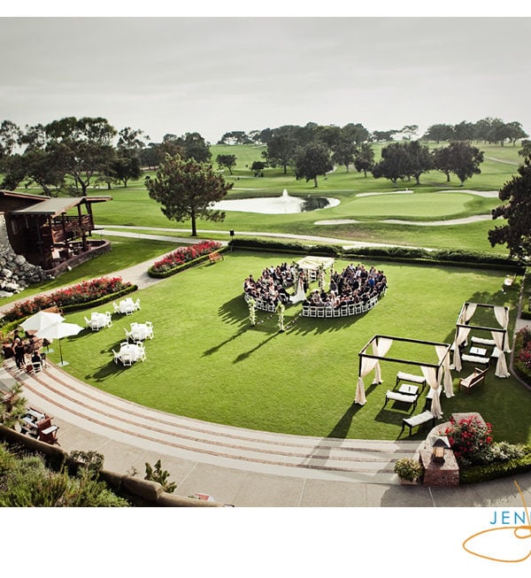 Green and Purple Wedding at the Lodge Torrey Pines – Heather & Randy