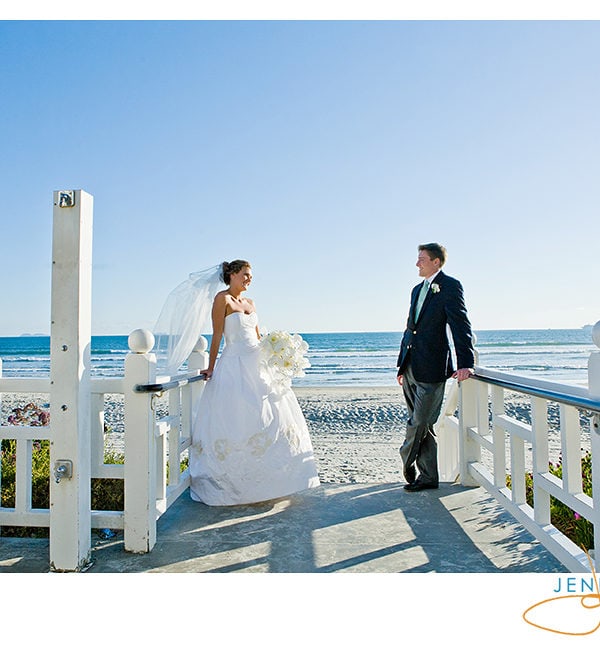 “Cape Cod” wedding: Hotel Del in Coronado – Jill and Luke