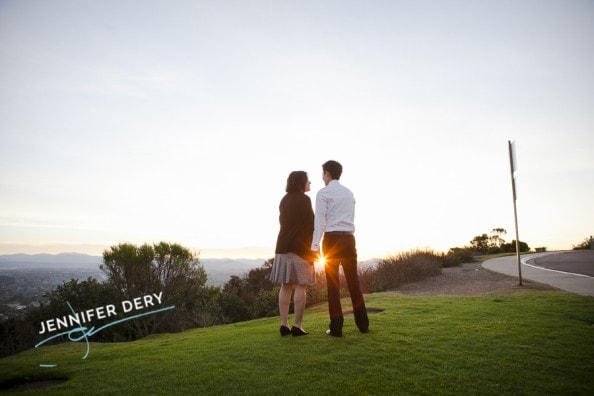 photos of a proposal at Mt Soledad sunrise sunset (5)
