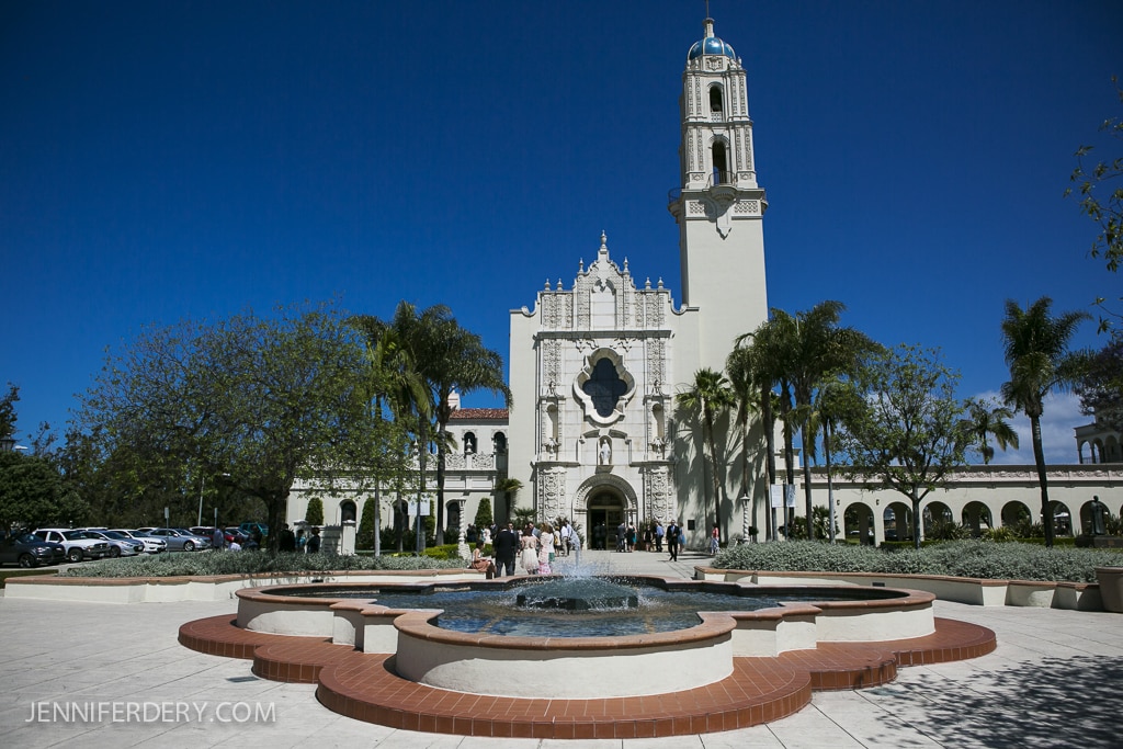 photo of the Immaculata church on USD campus