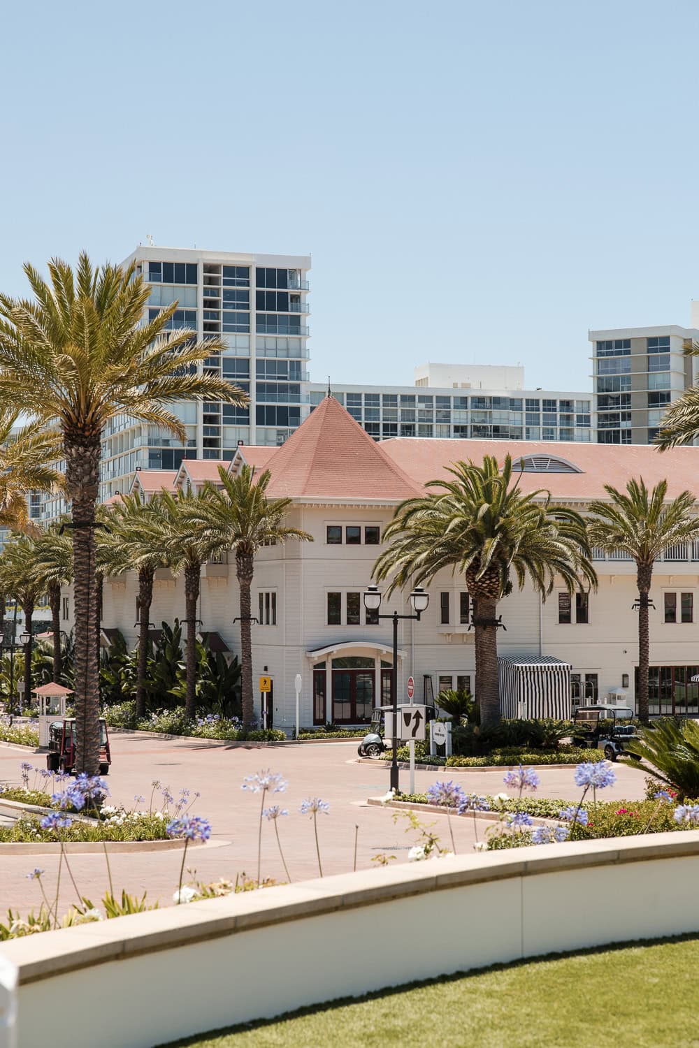 Southpointe Ballroom Wedding and Event Center outside wide view at the Hotel Del Coronado