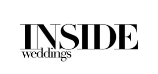 Logo of "Inside Weddings" with "Inside" in large, bold letters and "weddings" in smaller, lowercase letters underneath.